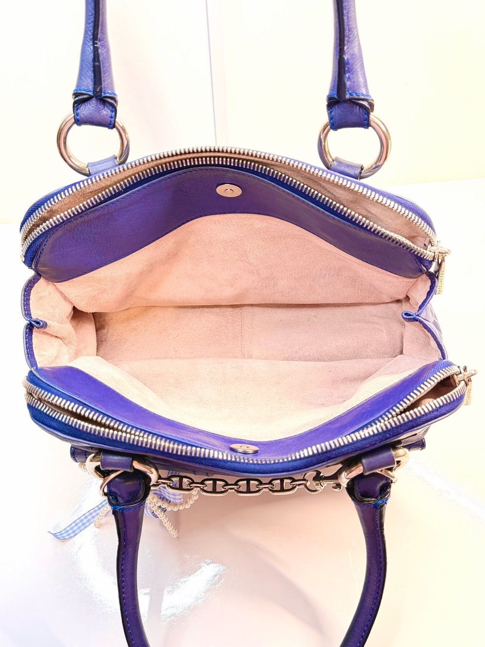 π Vintage Y2K Archival Mark Jacobs βBlakeβ Slouchy Sathel Bag - Italy - Picture 12 of 16